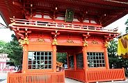 隋身門は平成10年建造。'12.09.16.