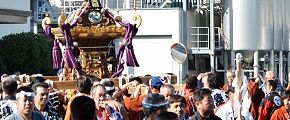 環境整備はさすが森永乳業。'12.10.21.