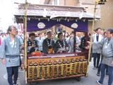 祭囃子山車。07.09.23.