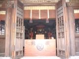 国領神社の拝殿。07.10.07.