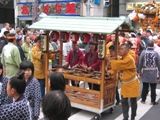 祭囃子は墨田箕輪囃子。07.09.23.