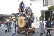 先触れ大太鼓。07.10.14.