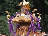 担ぎ棒が異様に撓るが安定感ある宮神輿。07.10.14.