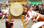 湯島白梅太鼓。08.05.05.