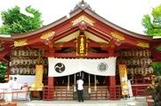 素盞雄神社の拝殿。08.06.07.