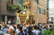 小島二東の町会神輿。08.06.08.