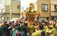 三筋北町会神輿。08.06.08.