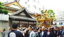 西三筋町会神輿。08.06.08.