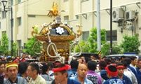 柳二町会神輿。08.06.08.