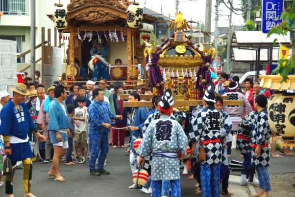 押立本村神社。08.07.20.