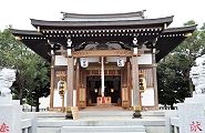 真新しい久兵衛稲荷社殿。'11.11.03.