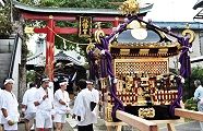 三丁目八幡神社。'11.10.16.