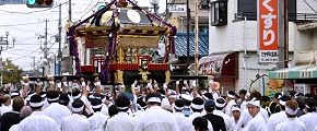 行徳担ぎの差し上げ。'11.10.16.