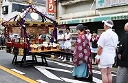 豊作祝う行徳2丁目式典。'11.10.16.