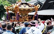 神輿揉み繰り返し渡御。'12.06.24.