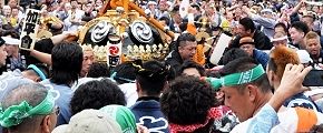 豊受西組の地すりご披露。'12.06.17.