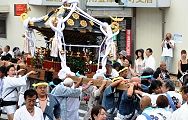 義経神輿。'12.07.15.