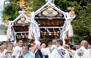 台町へ連合渡御する。'12.07.15.