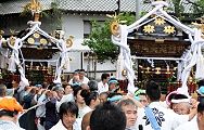連合で宮出し。'12.07.15.