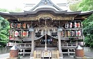 天保6年の権現造りの社殿大鈴は神楽鈴。'12.07.15.
