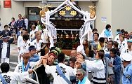 義経神輿。'12.07.15.