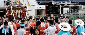 横浜銀行休息所を目指す。'12.07.01.