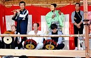 越谷2丁目の居囃子。'12.10.07.