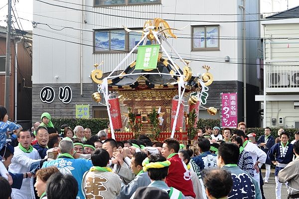 例大祭を2月に執り行う鳥井戸御霊神社。'13.02.03.
