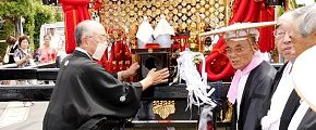 宮下で献酒。'13.07.20.