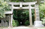 姉埼二の鳥居。'13.07.20.