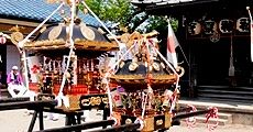 厚木下戸田菅原神社。'14.04.27.