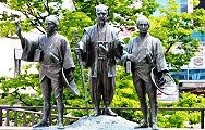 黄門さんと助・格さん。'13.05.12.