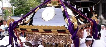 宮神輿大屋根。'14.10.12.