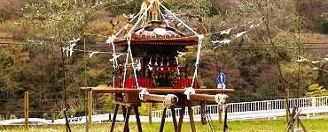 三嶋神社笠谷戸御旅所。'15.03.29.
