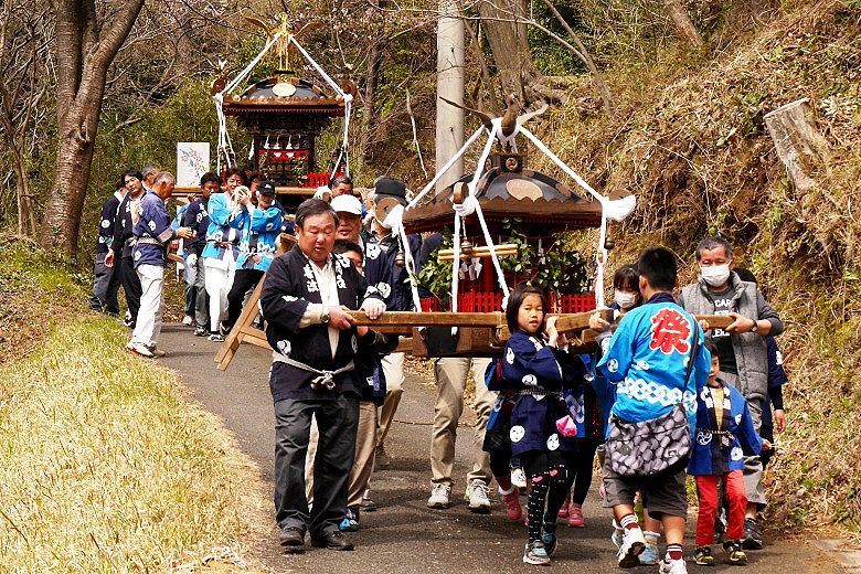 笠谷戸御旅所へ。'15.03.29.