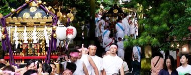 第二鳥居から公道前へ。'15.08.27.