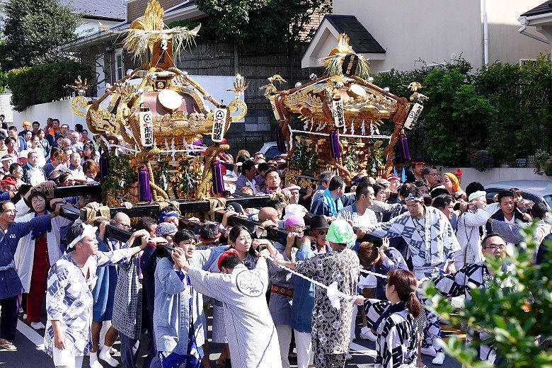 津の住宅街。'15.10.04.