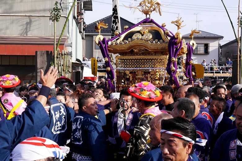 大原大宮神社。'15.11.01.