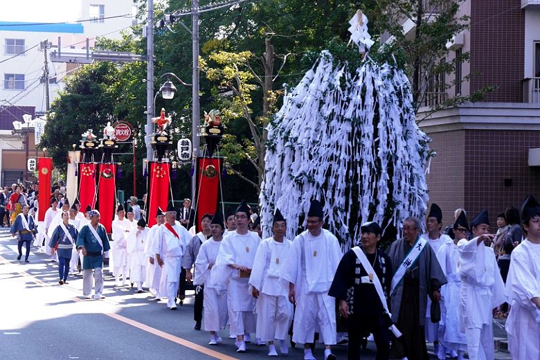 神幸祭隊列。'15.10.18.