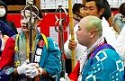 金棒兼世話役は全員白粉化粧。09.11.22.