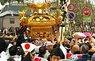 神揃場から悠然と出る。09.11.22.