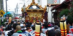 殿で二宮神社目指す。09.11.22.
