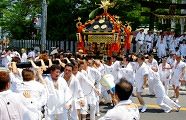 蛇行させるように前方を振る。'10.07.22.