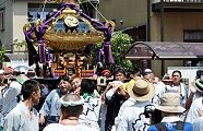息合った天神町会の担ぎ。'11.08.15.