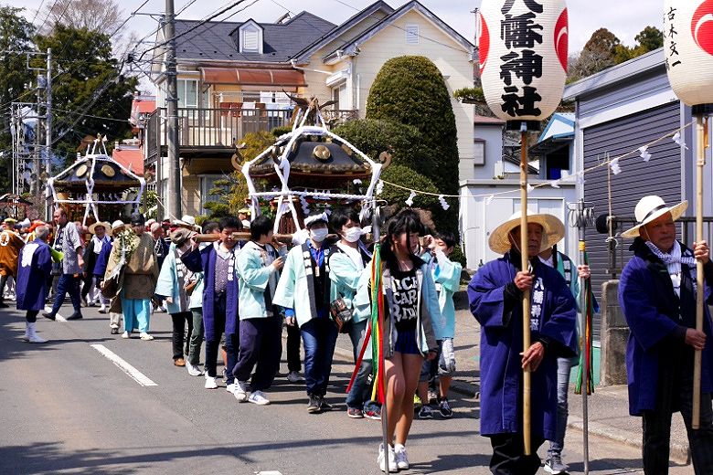 例大祭の隊列.'16.03.27.