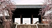 東郷寺の山門。'11.04.02.